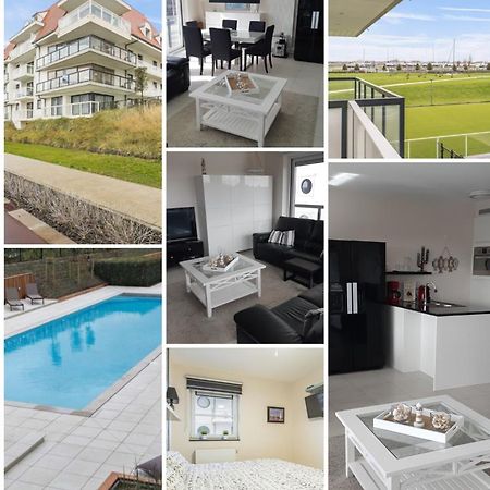 Sailors Beach VI Villa Jalina Verwarmd Zwembad In Het Hoogseizoen Nieuwpoort Exteriér fotografie